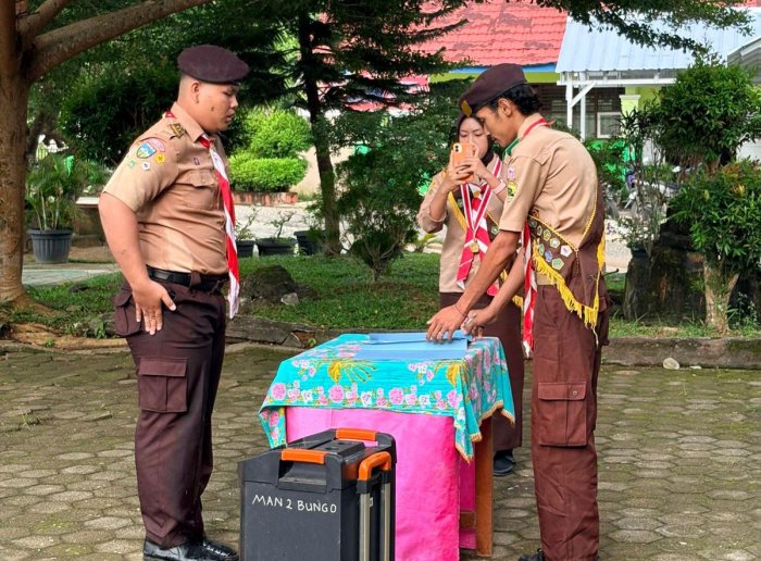 Pengurus Baru Pramuka MAN 2 Bungo Resmi Dilantik, Siap Mengabdi untuk Anggota