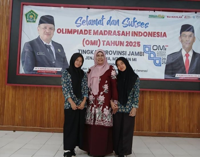 Beri Pesan Fokus dan Tenang, Pembina OMI Motivasi Siswa MAN 2 Bungo di Sesi Kedua Ujian Biologi