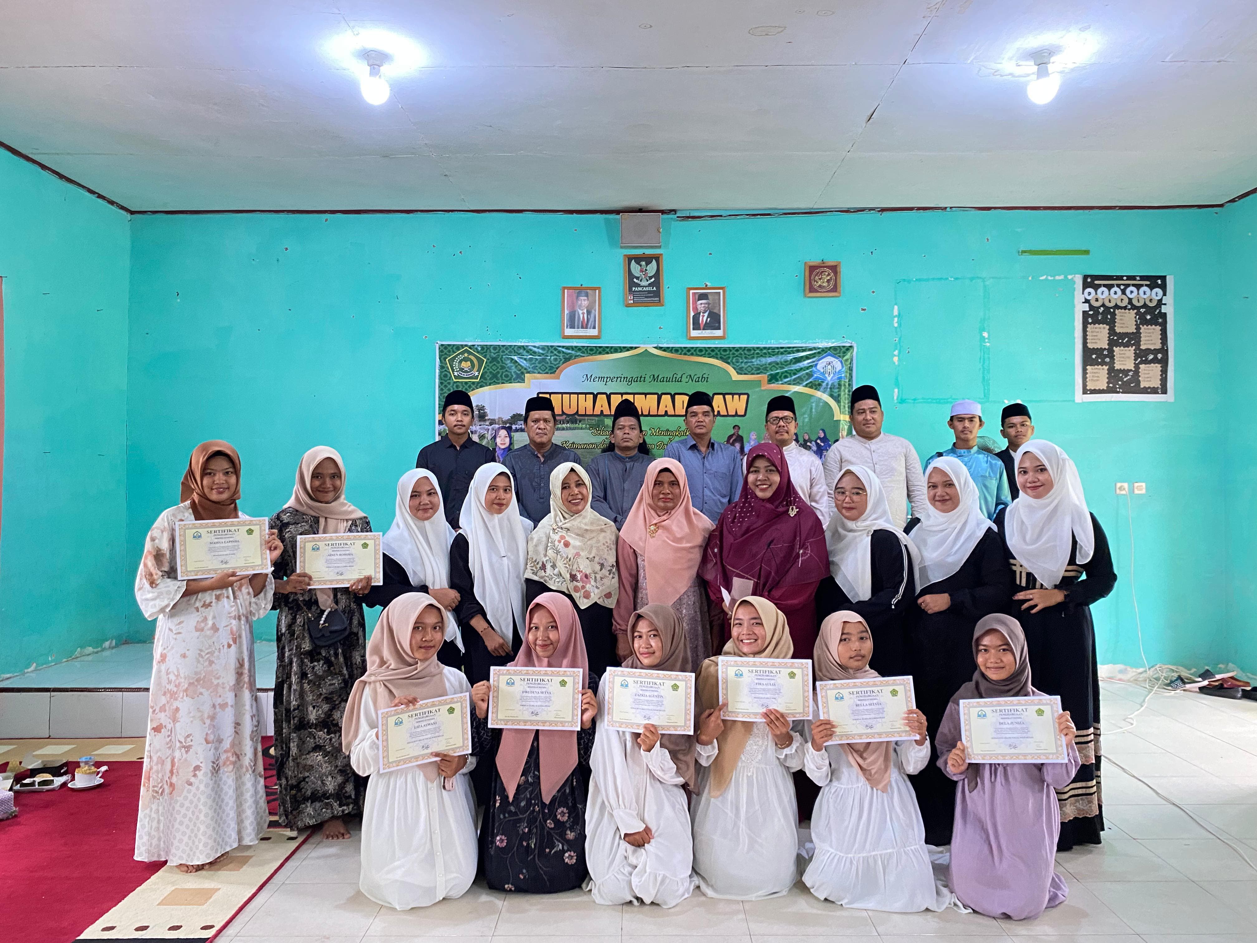 PERINGATAN MAULID NABI MUHAMMAD SAW DI MAN 2 BUNGO