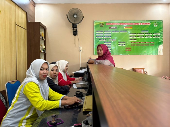 Seluruh Guru MAN 2 Bungo Tuntaskan SKP Triwulan IV dan Tahunan