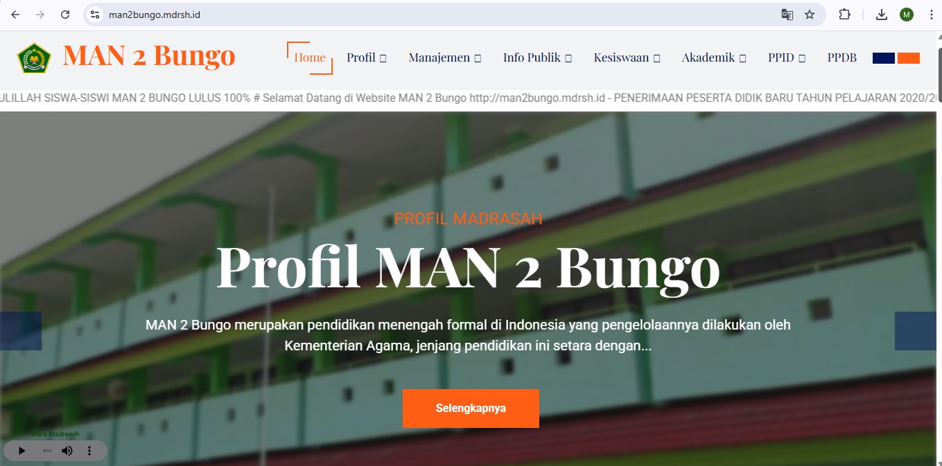 Pengumuman Kelulusan Siswa-Siswi MAN 2 Bungo beserta Tata Cara Pengecekan Kelulusan Tahun Ajaran 2024/2025