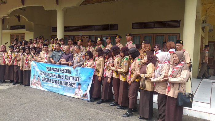 Kontingen Bungo Resmi Dilepas untuk Mengikuti Lomba TLTD V Tingkat Provinsi Jambi 2025