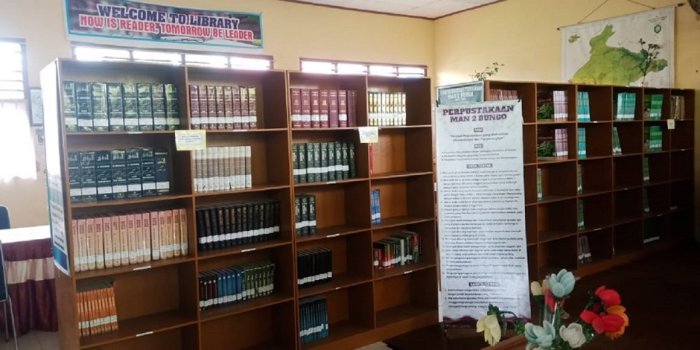 Welcome to Library MAN 2 Bungo: Menyambut Siswa dengan Dunia Ilmu dan Kreativitas