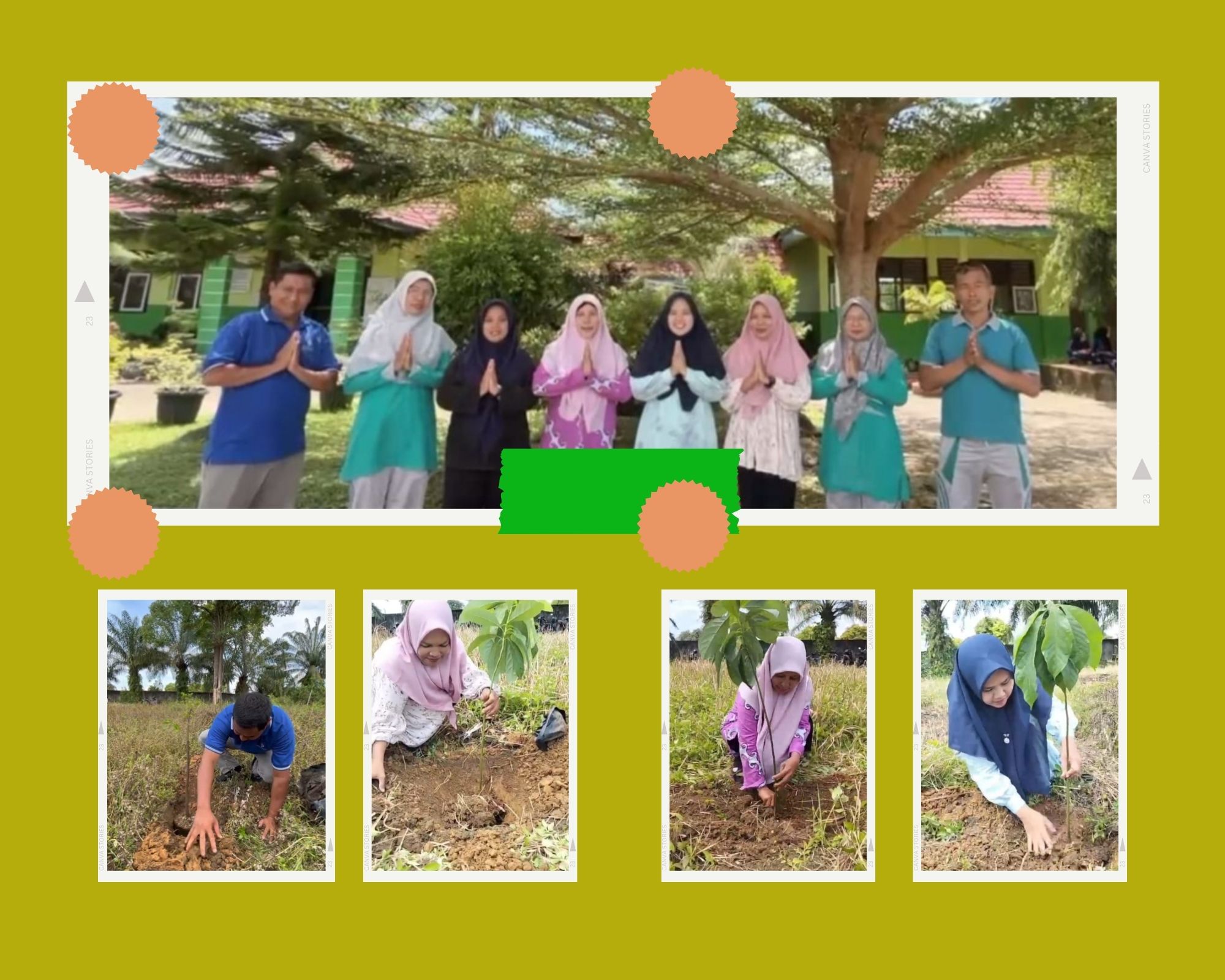 Dukung Asta Protas Kemenag, PPPK MAN 2 Bungo Gelar Aksi Tanam Pohon