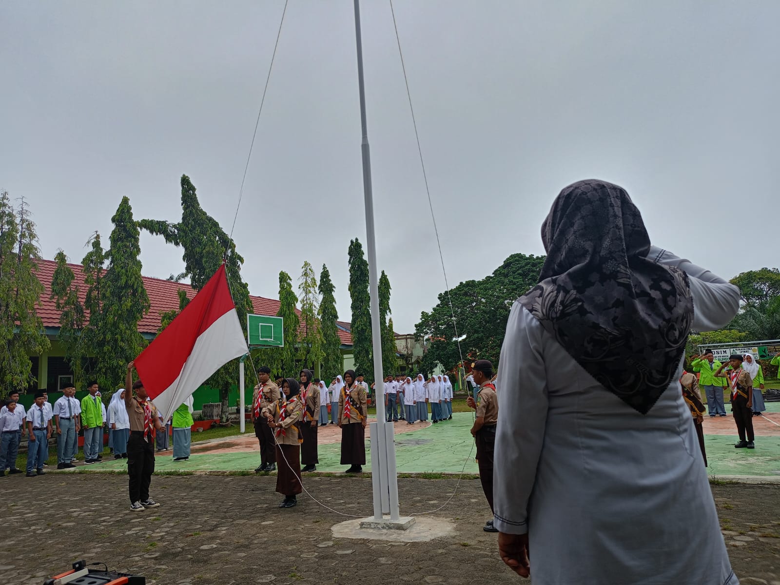 Pelantikan Pengurus Pramuka MAN 2 Bungo Tahun 2024