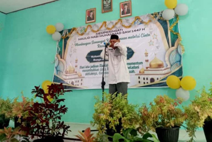 Lomba Adzan Semarakkan Peringatan Maulid Nabi Muhammad SAW di MAN 2 Bungo