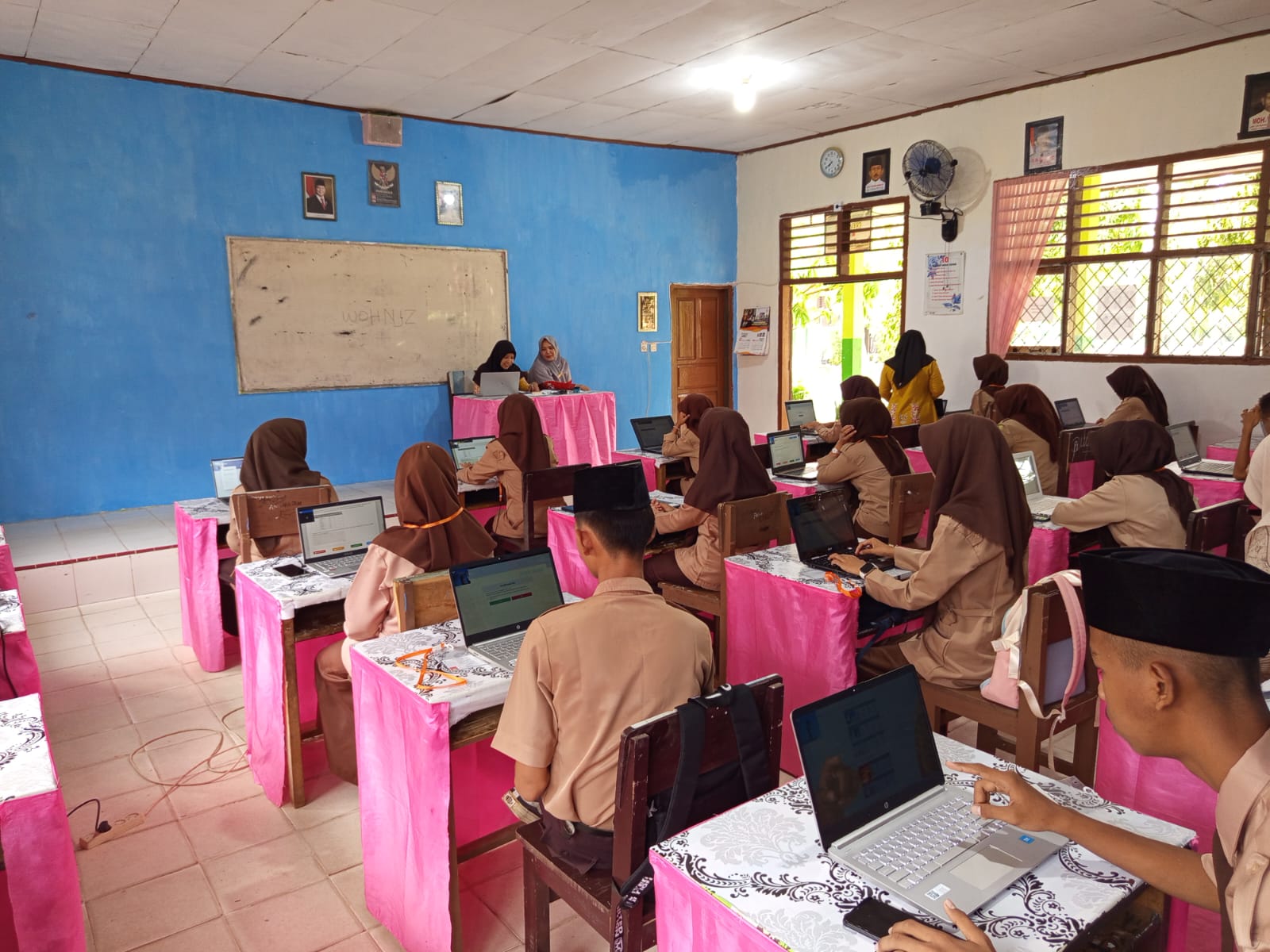 Alhamdulillah Hari Terakhir Pelaksanaan ANBK di MAN 2 Bungo Berjalan Sukses