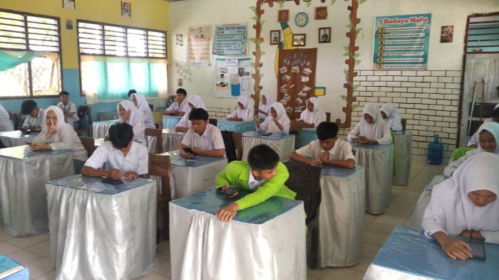 ASAS Sesi ketiga Hari Pertama di MAN 2 Bungo Berjalan Lancar dan Tertib