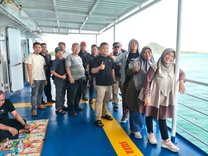 Dampingi Kontingen OMI dan K3M, Kepala MAN 2 Bungo Tetap Semangat Ikuti Kegiatan di Tangerang Meski Perjalanan Jauh