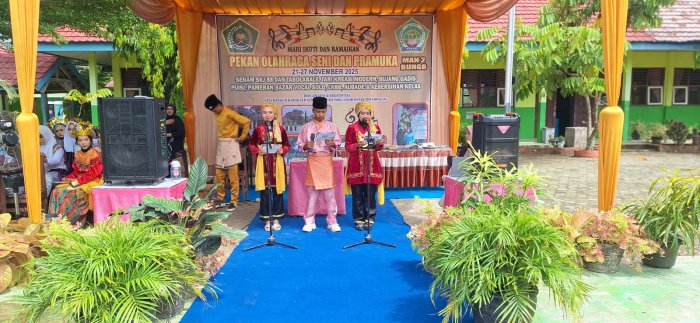 Puncak PORSEKA 2025 MAN 2 Bungo Berlangsung Meriah, Siswa Tampilkan Prestasi Terbaik