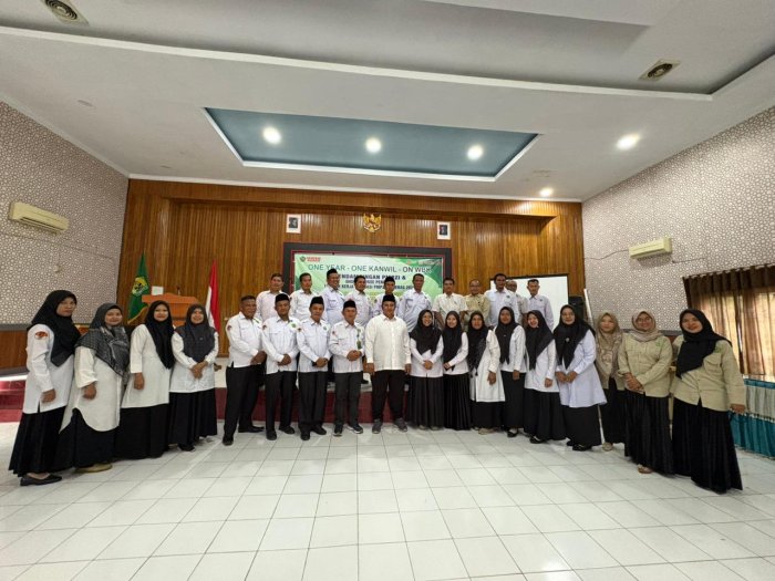 MAN 2 Bungo Ikuti Pendampingan PMPZI dan Short Course Evaluasi PMPZI Kemenag 2026 di Aula Kemenag Kabupaten Bungo