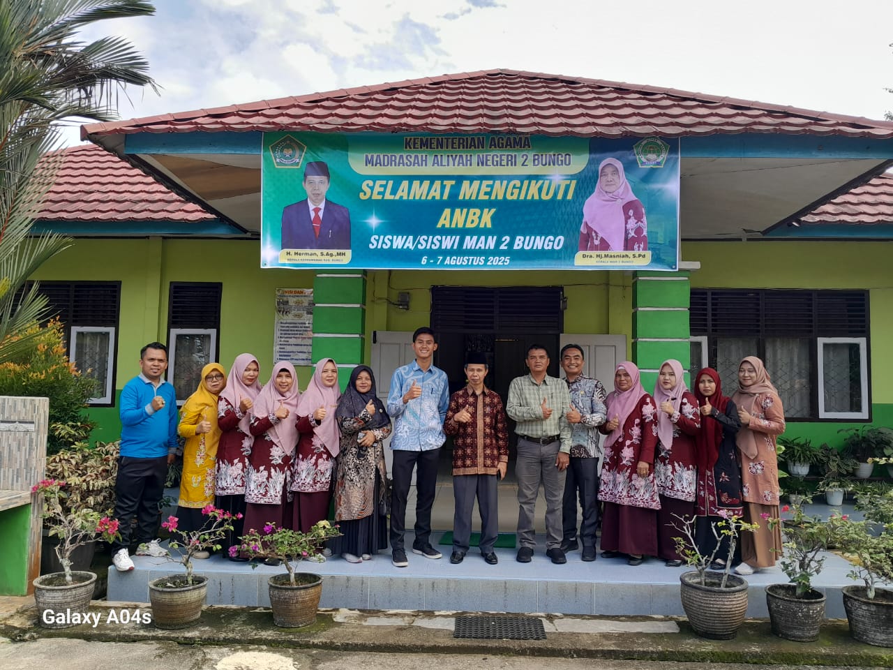 Monitoring ANBK di MAN 2 Bungo Kakankemenag Pastikan Berjalan Lancar