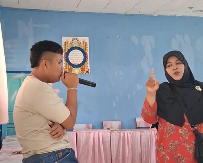 Intensif Latihan Vocal Solo, Ibu Ayu Fatmawati, S.Pd.I Siapkan Siswa Hadapi KOMPAS 2026