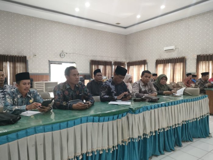 Kepala MAN 2 Bungo Hadiri Rapat Persiapan HAB Ke-80 di Aula Kemenag Bungo