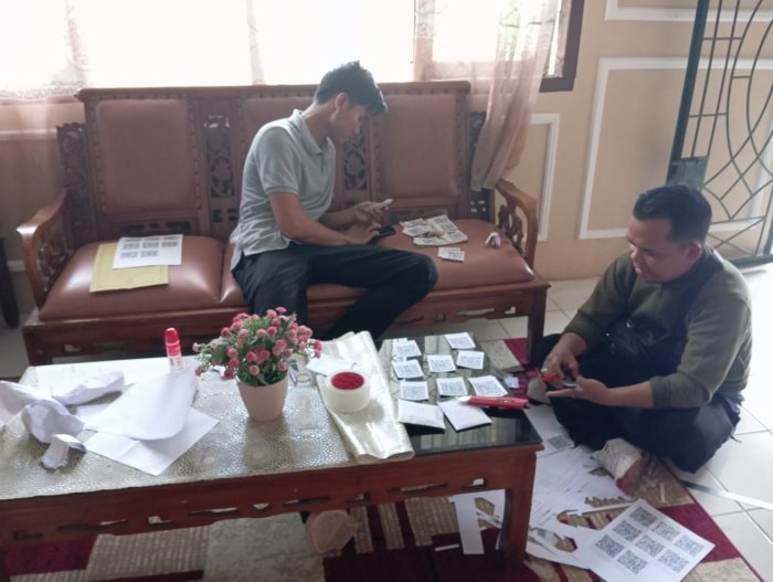 Panitia Ujian Semester Genap MAN 2 Bungo Siapkan Barcode Digital untuk Dukung Ujian Semester Genap Berbasis Android