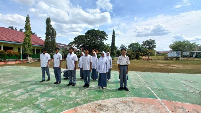 Tegap dan Kompak! Kelas XI B Gencar Latihan LKBB Sambut Lomba Pensi Antar Kelas