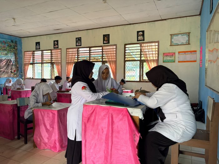 Asesmen Sumatif Akhir Semester Genap di MAN 2 Bungo Berjalan Lancar, Siswa Fokus dan Tertib di Ruang Ujian