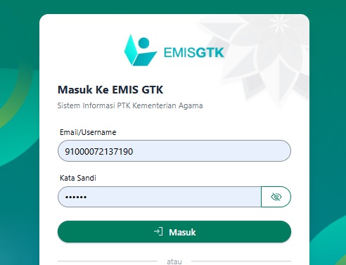 Guru MAN 2 Bungo Lakukan Pemutakhiran Data MAGIS pada EMIS GTK Guru MAN 2 Bungo Lakukan Pemutakhiran Data MAGIS pada EMIS GTK