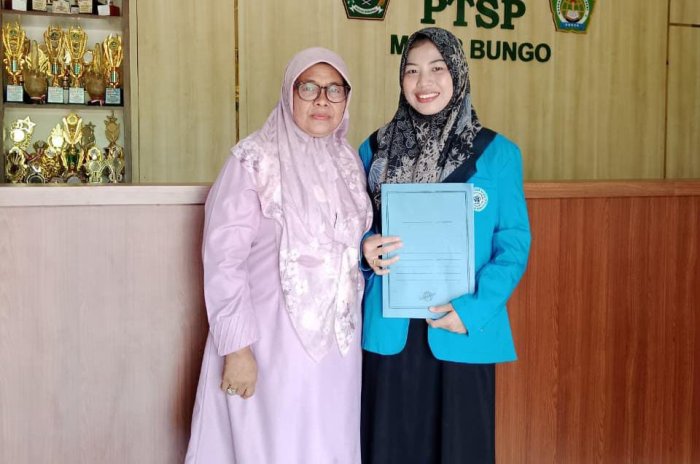 Mahasiswi UIN STS Jambi, Syasabila Khafi Laksanakan Riset di MAN 2 Bungo: Perkuat Sinergi Kampus dalam Dunia Pendidikan