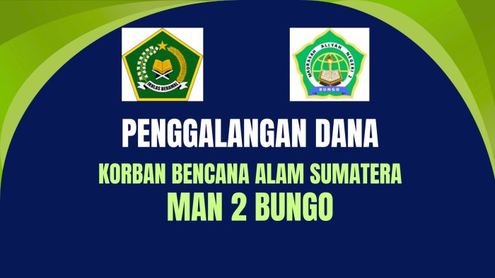 Merespons Imbauan Kemenag Bungo, MAN 2 Bungo Galang Dana untuk Korban Bencana Alam di Sumatera