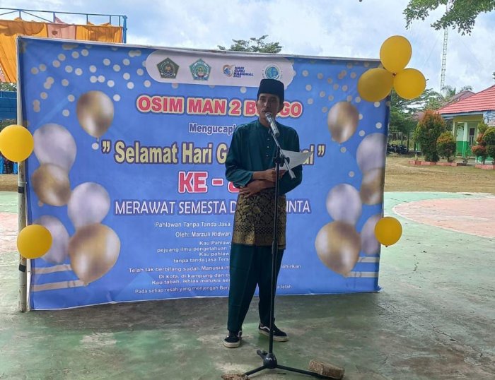 MAN 2 Bungo Gelar Lomba Puisi Antar Kelas di Ajang Porseka 2025