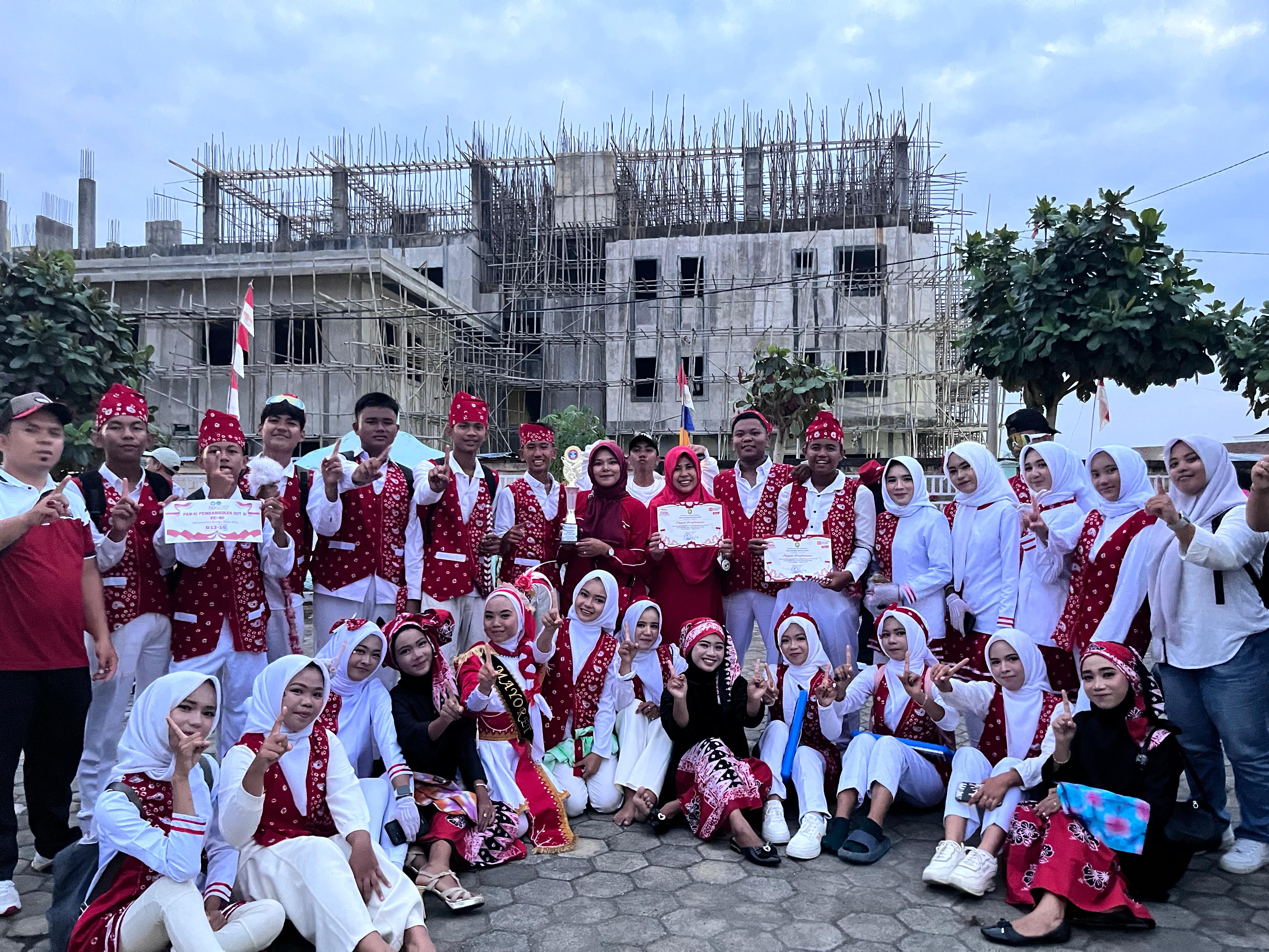 Lagi, Bahana Nada Dramanda Kembali Raih Juara 1 Drumband Tingkat Kecamatan Bungo Dani