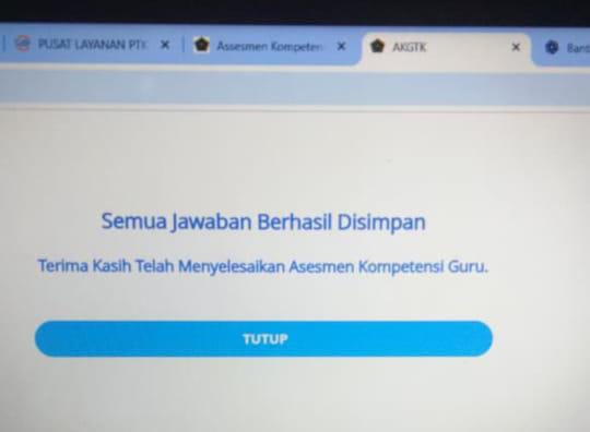 Tingkatkan Profesionalisme, Guru MAN 2 Bungo Ikuti Asesmen Kompetensi Guru (AKG)